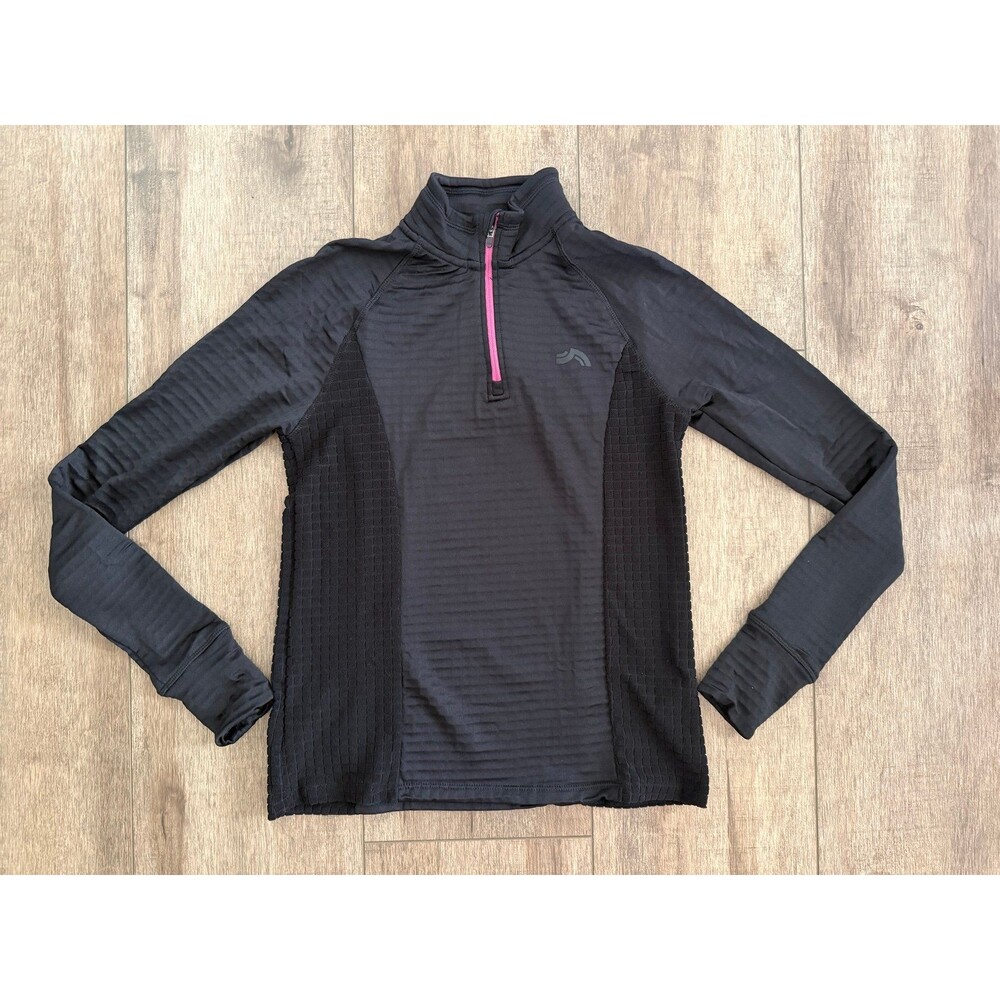 Crivit workout jacket quarter zip size small 4/6